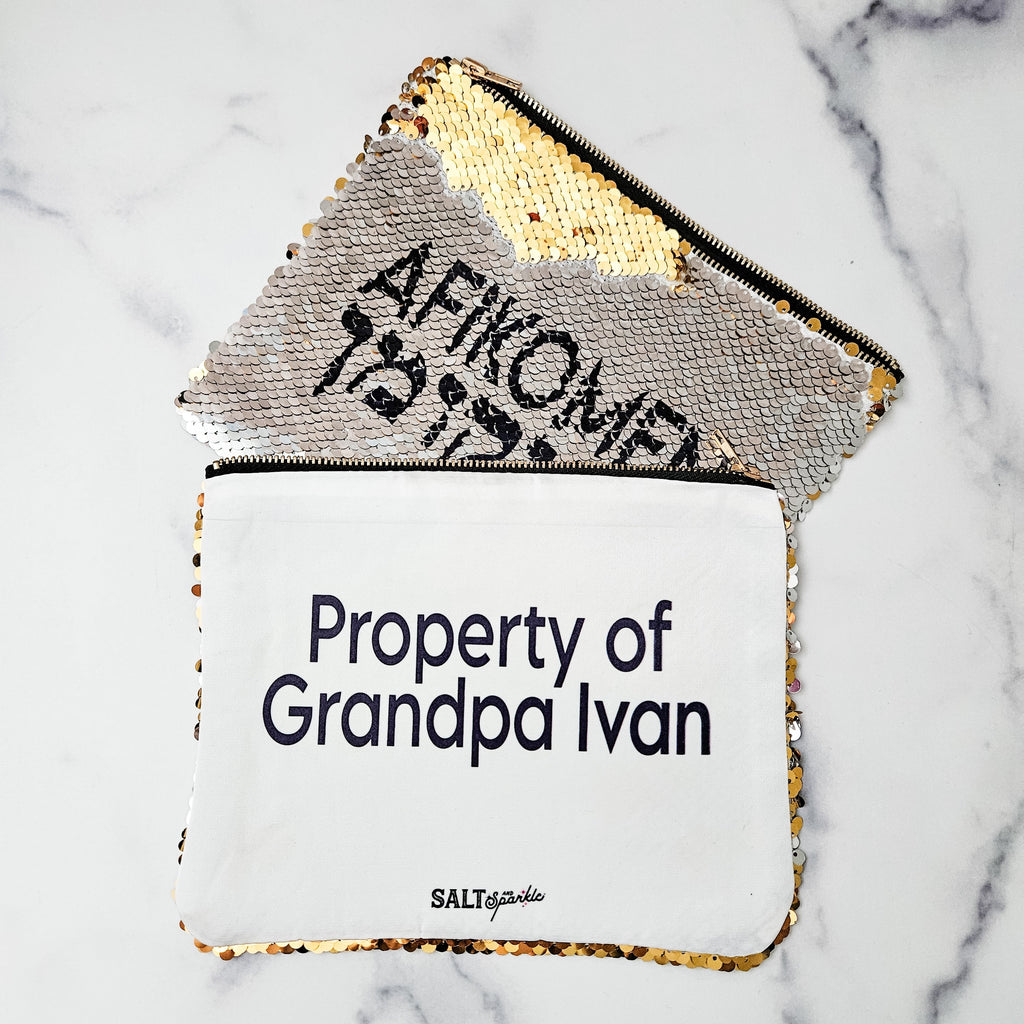 Afikomen Sequin Matzah Pouch