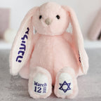 Custom Plush Bunny – A Sweet Jewish Baby Gift