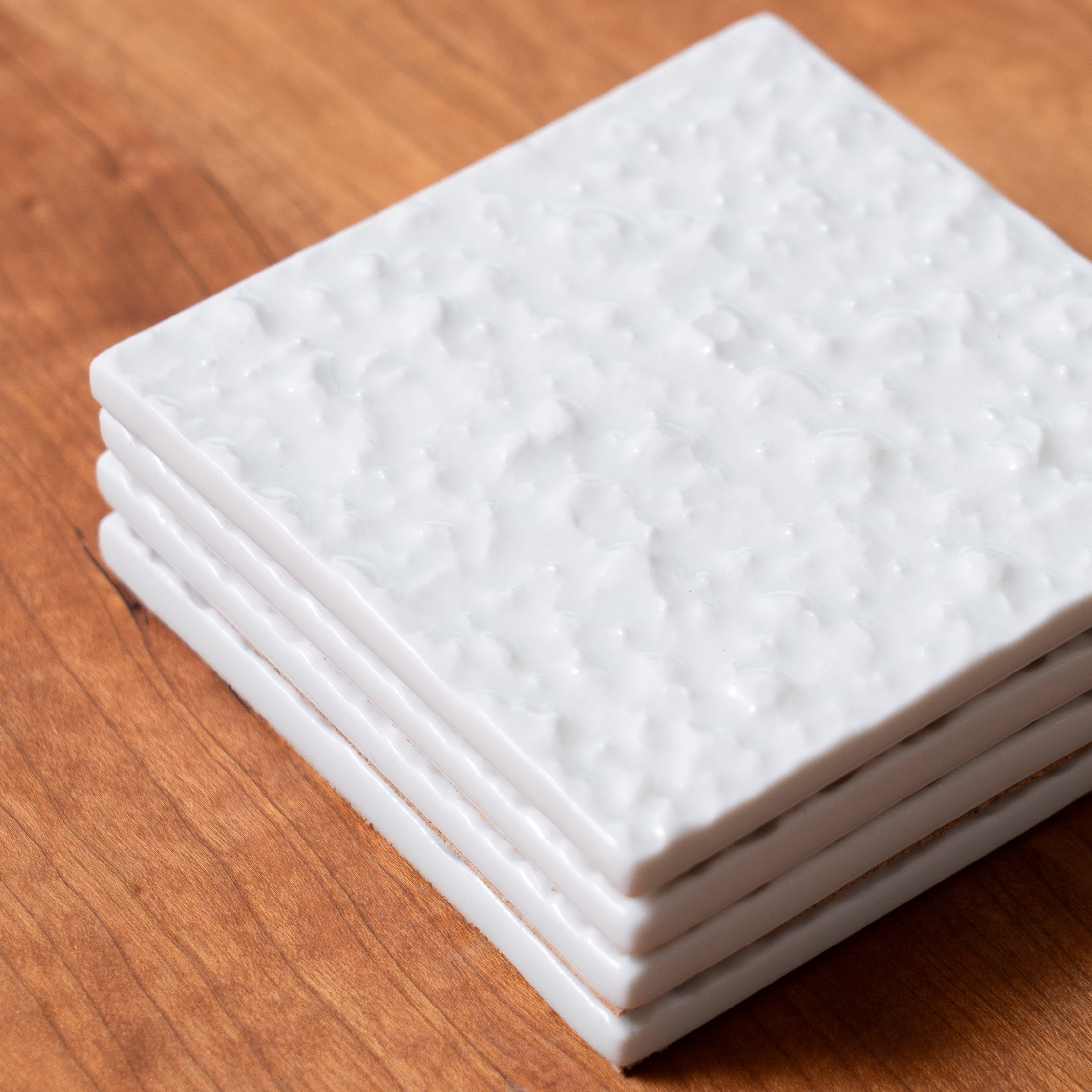 Porcelain Matzah Coasters