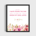 Song of Songs 3:4 – Personalized Wedding Date Print