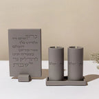 Concrete Series Shabbat Candle Blessing
