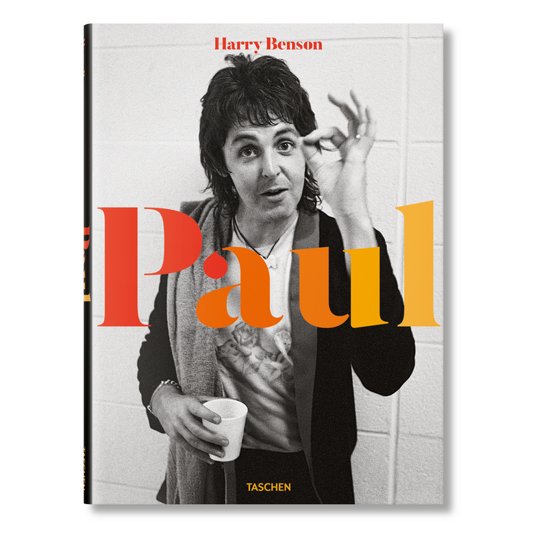 Harry Benson. Paul photography book cover featuring Paul McCartney