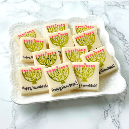 Marzipan Happy Hanukkah Place Cards