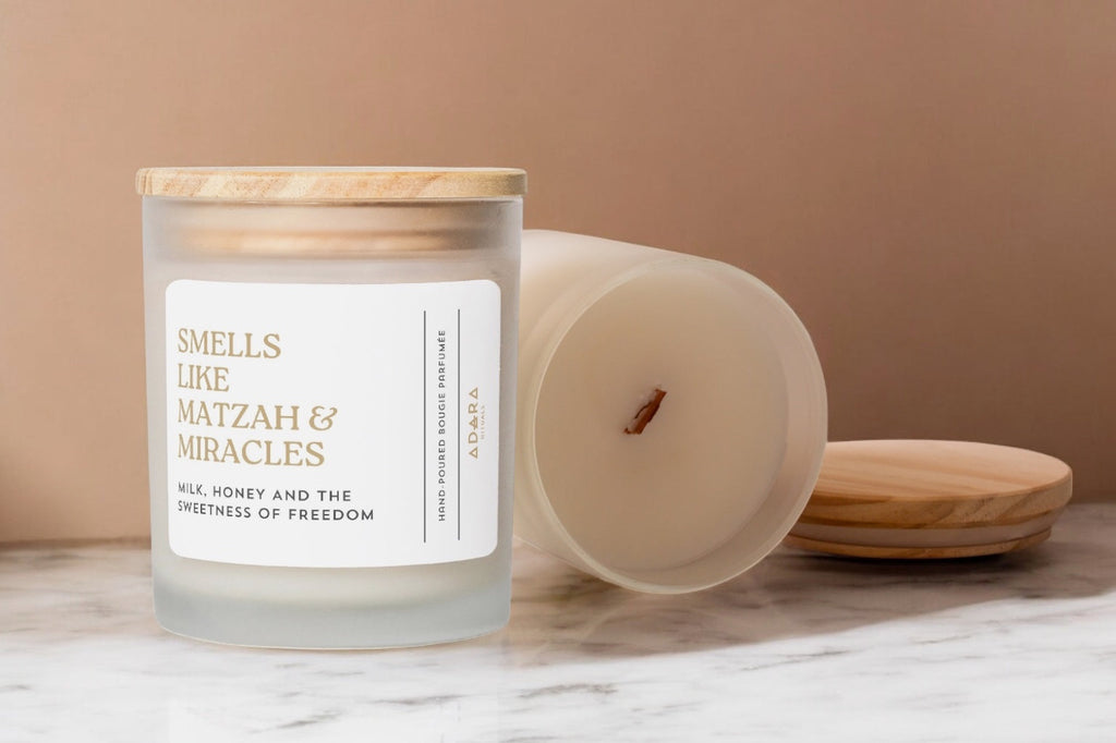 Smells Like Matzah & Miracles - Milk, Honey, And The Sweetness of Freedom Scented Candle