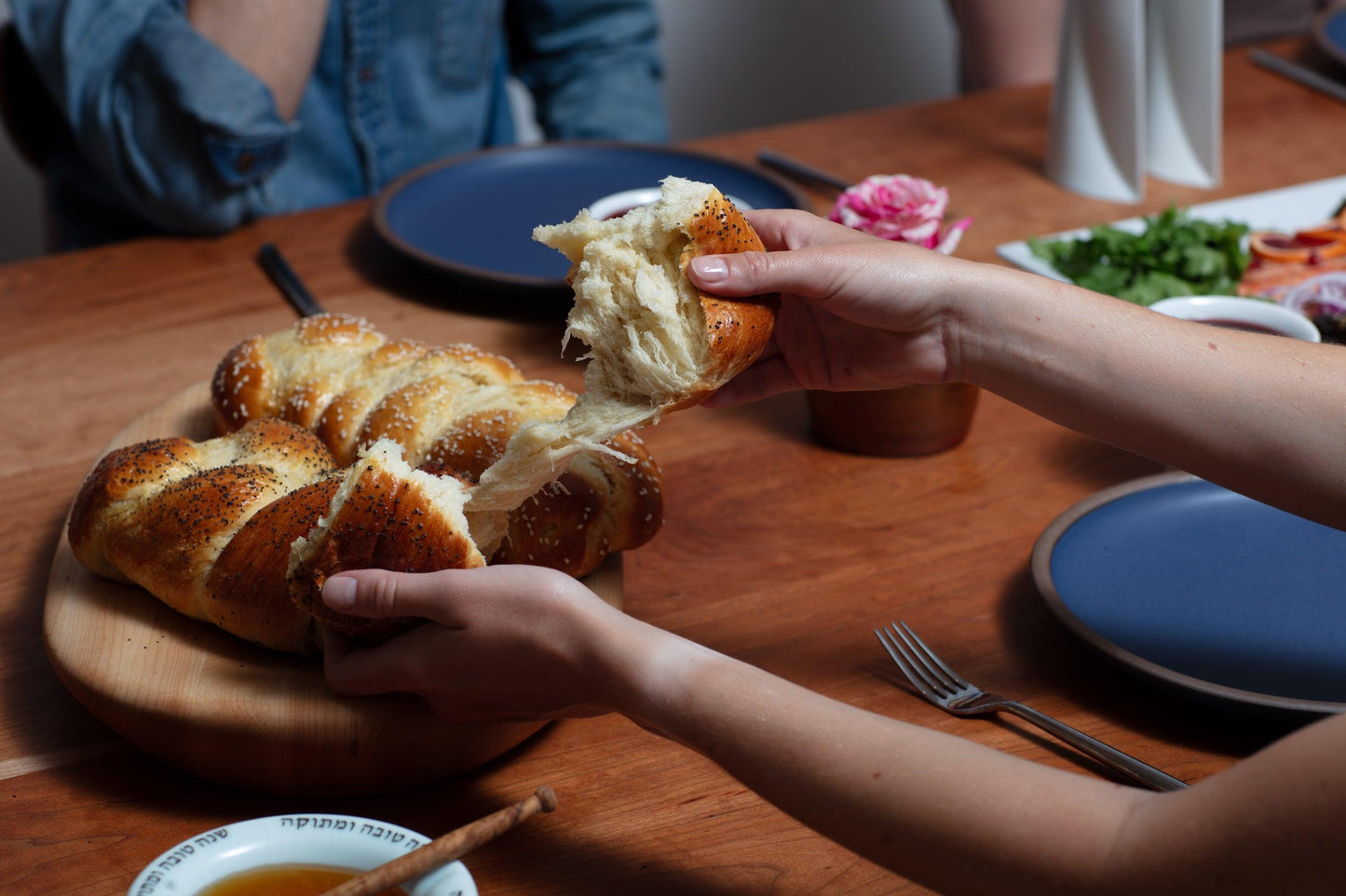 Handcrafted Wooden Challah Tray (Made to Order)