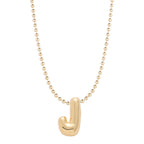 Mini Balloon Initial Necklace