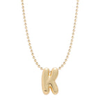 Mini Balloon Initial Necklace