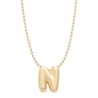 Mini Balloon Initial Necklace