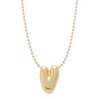 Mini Balloon Initial Necklace