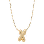 Mini Balloon Initial Necklace