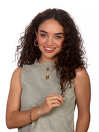 Mini Balloon Initial Necklace