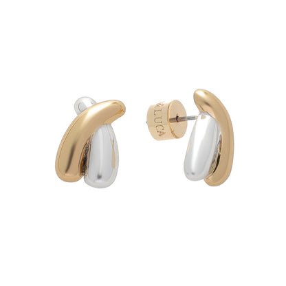Cross My Heart Stud Earrings