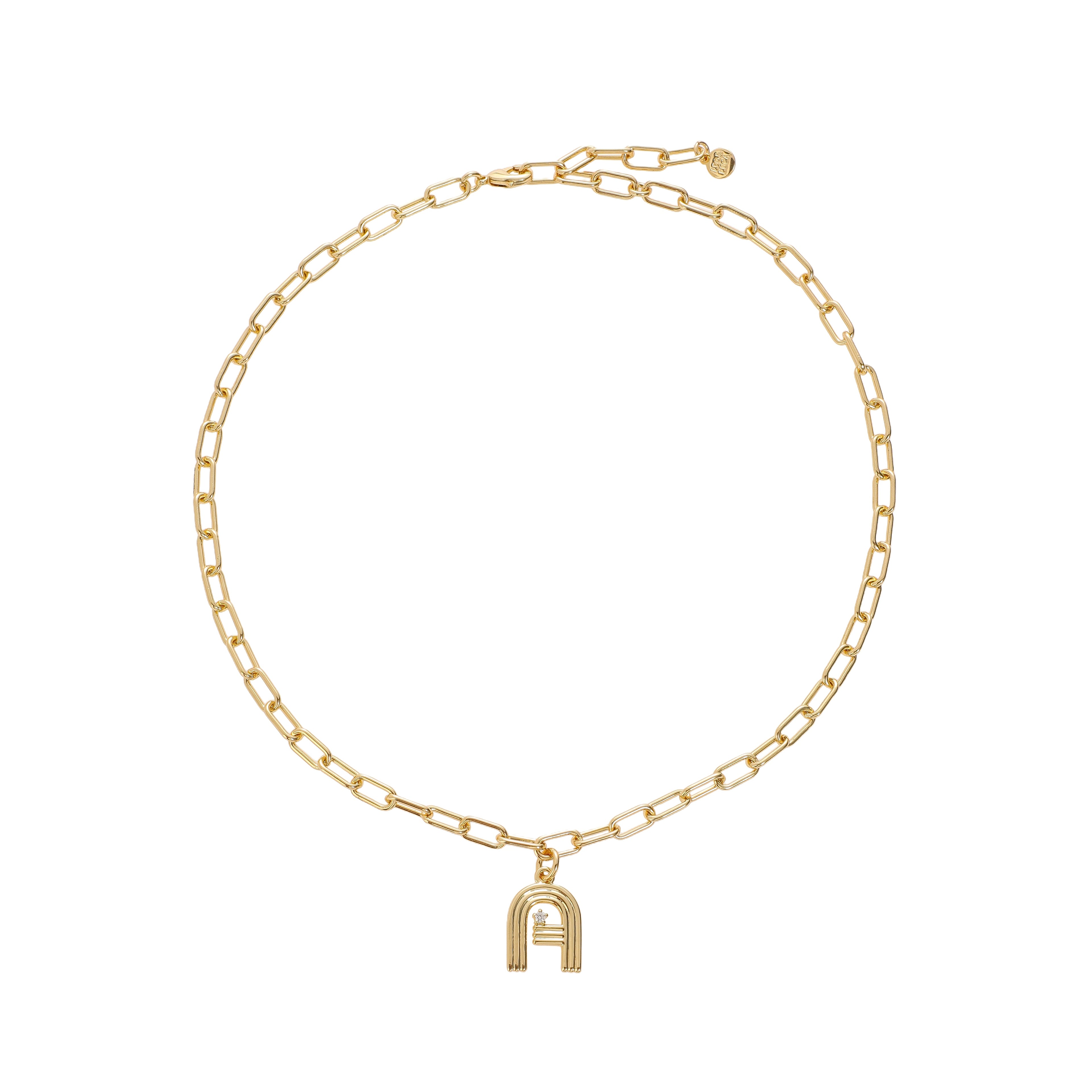 Deco Initial Necklace