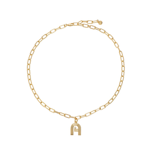 Deco Initial Necklace