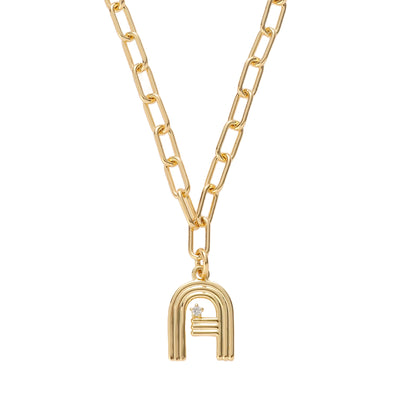 Deco Initial Necklace