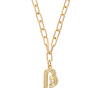 Deco Initial Necklace