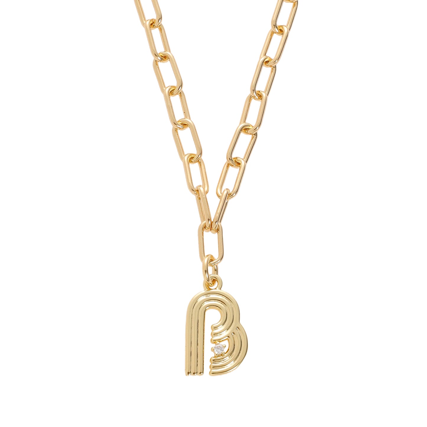 Deco Initial Necklace