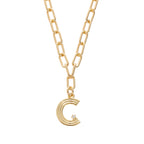 Deco Initial Necklace