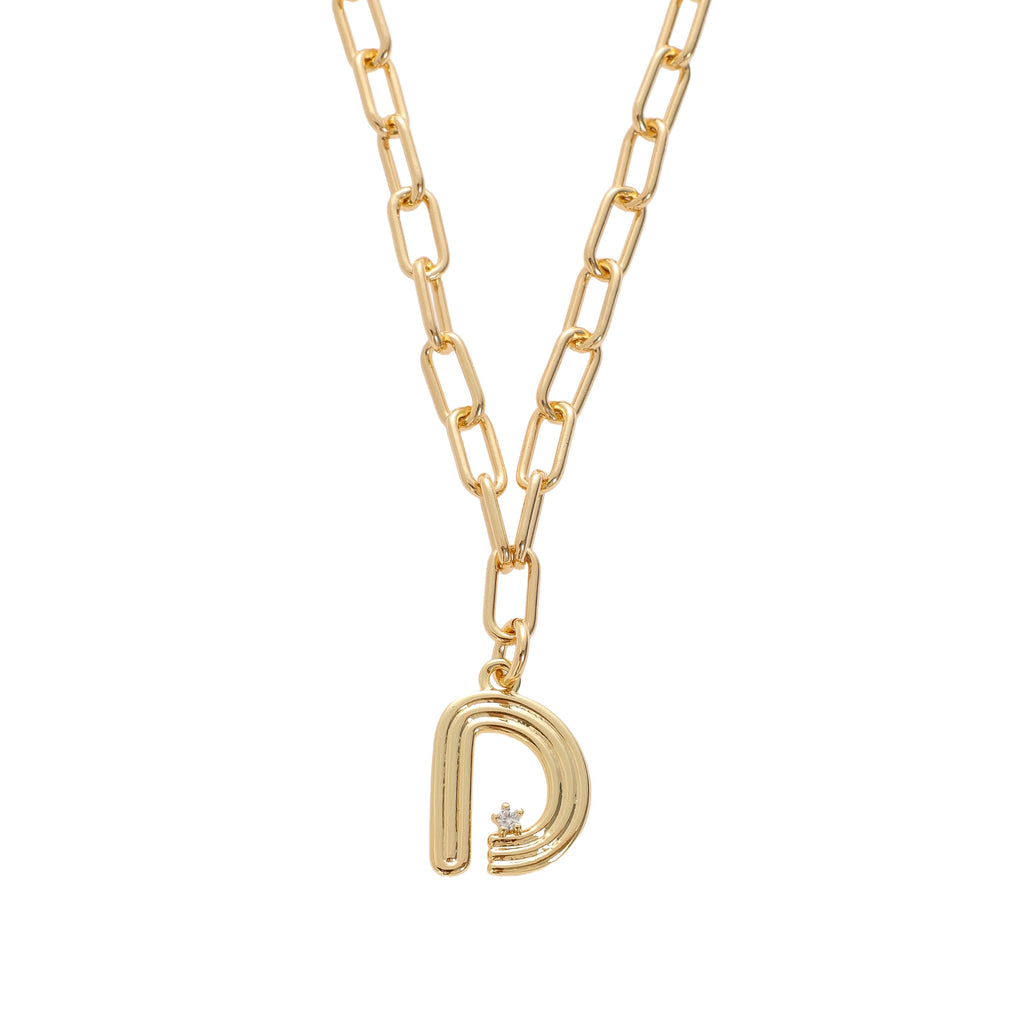 Deco Initial Necklace
