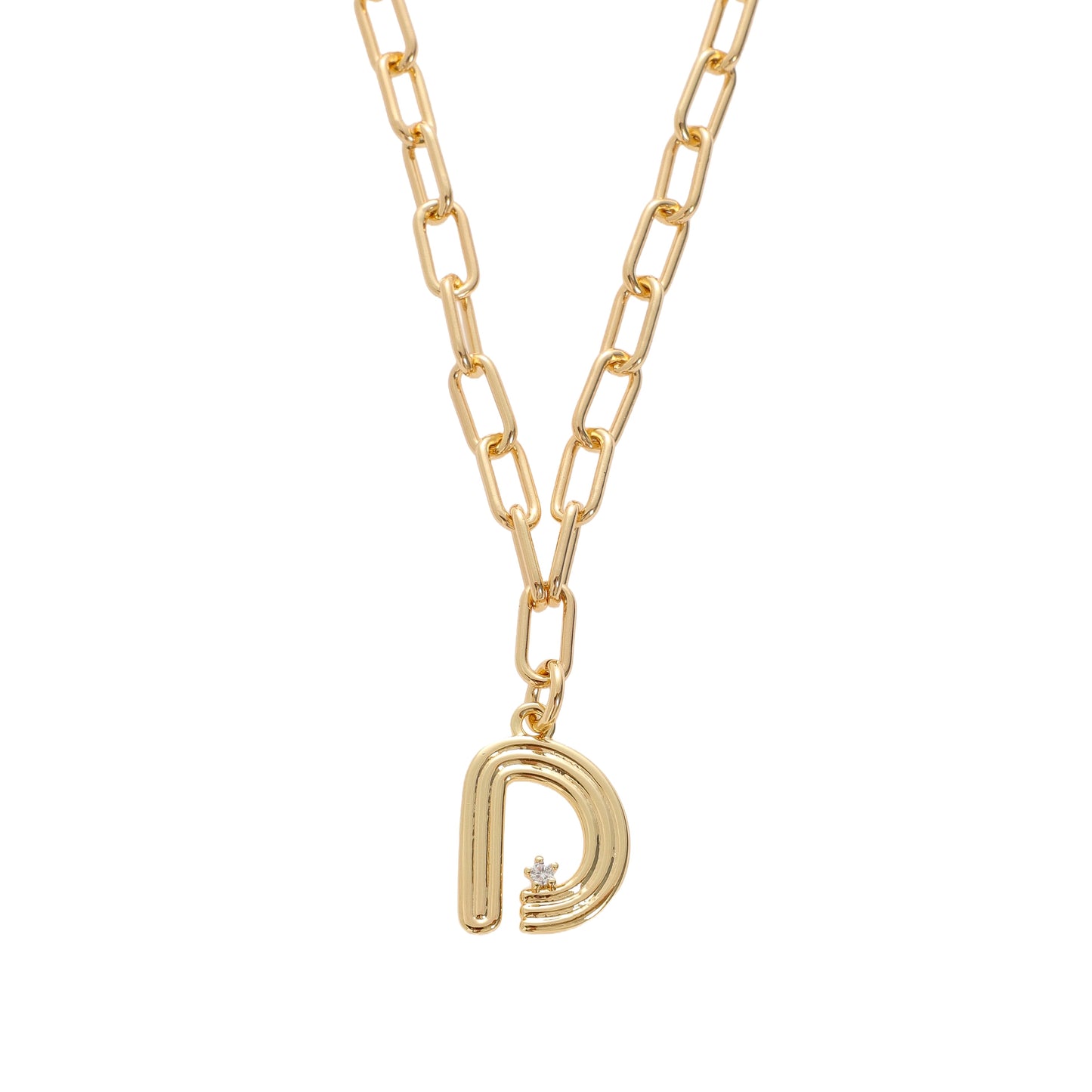 Deco Initial Necklace