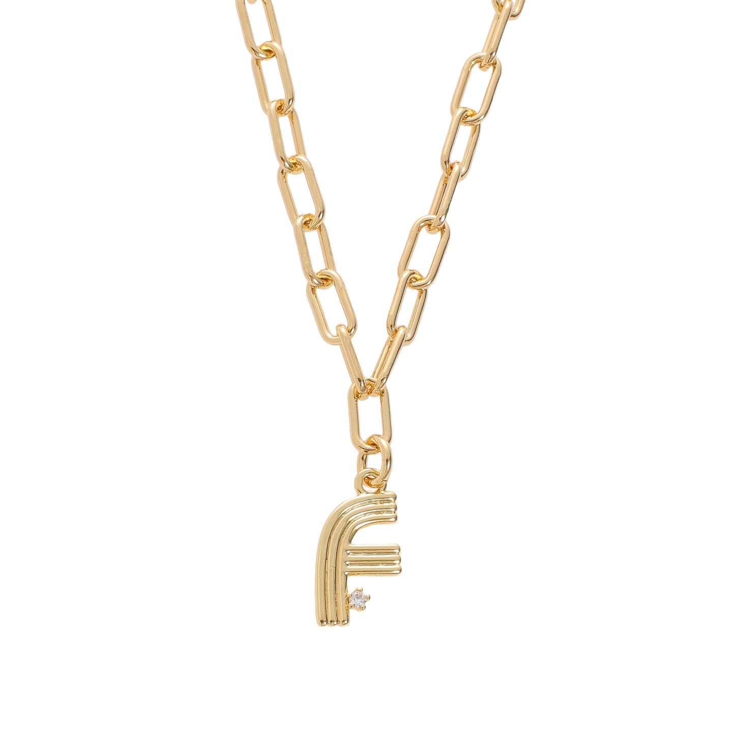 Deco Initial Necklace