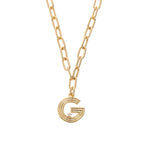 Deco Initial Necklace