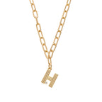 Deco Initial Necklace