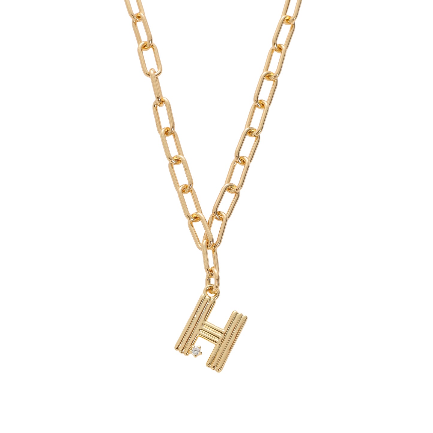 Deco Initial Necklace