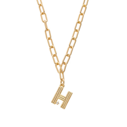 Deco Initial Necklace