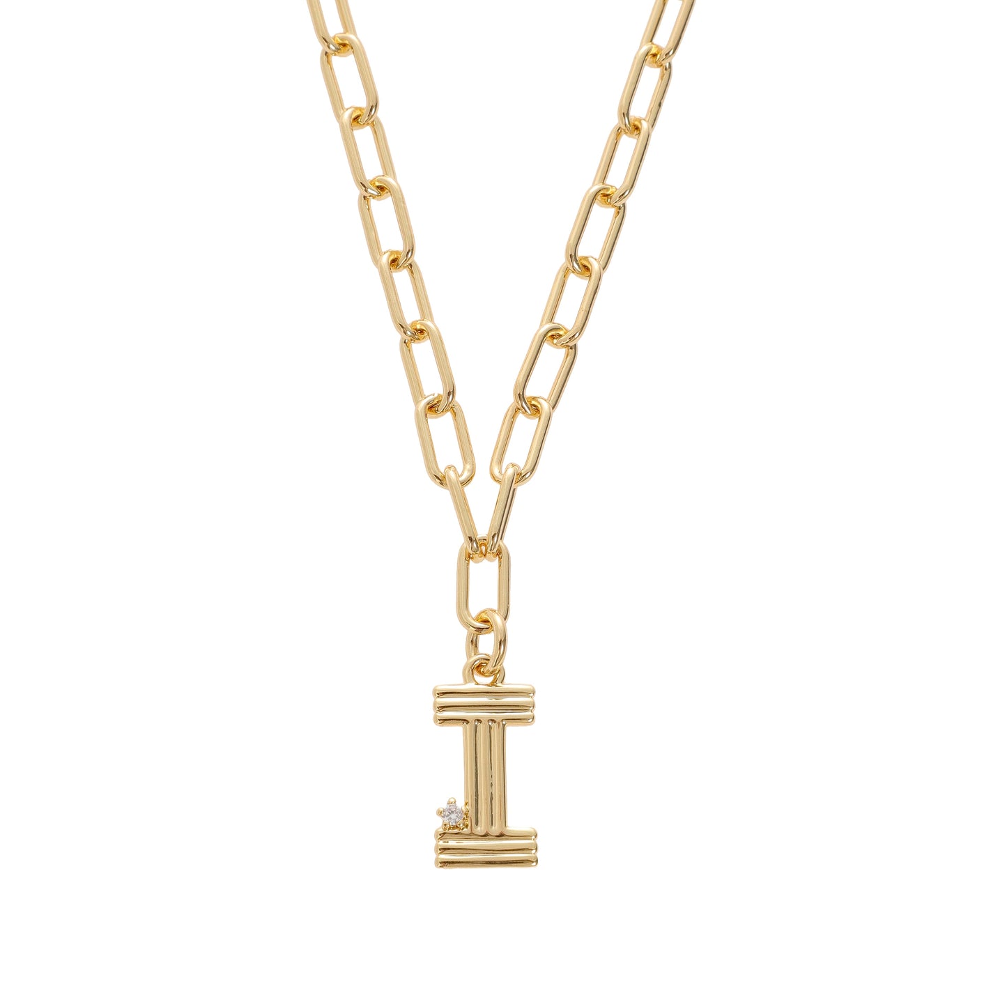 Deco Initial Necklace