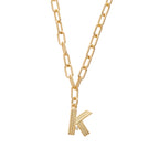 Deco Initial Necklace