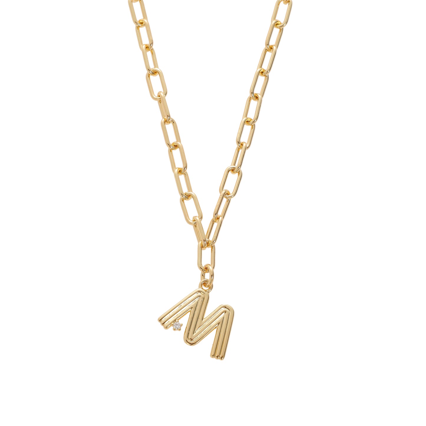 Deco Initial Necklace