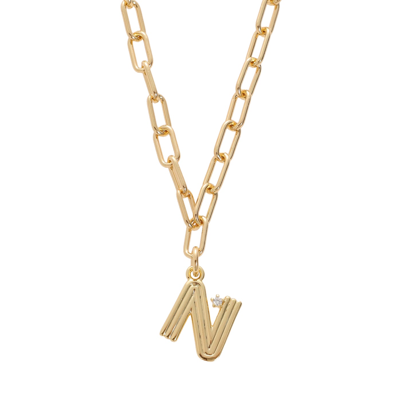 Deco Initial Necklace