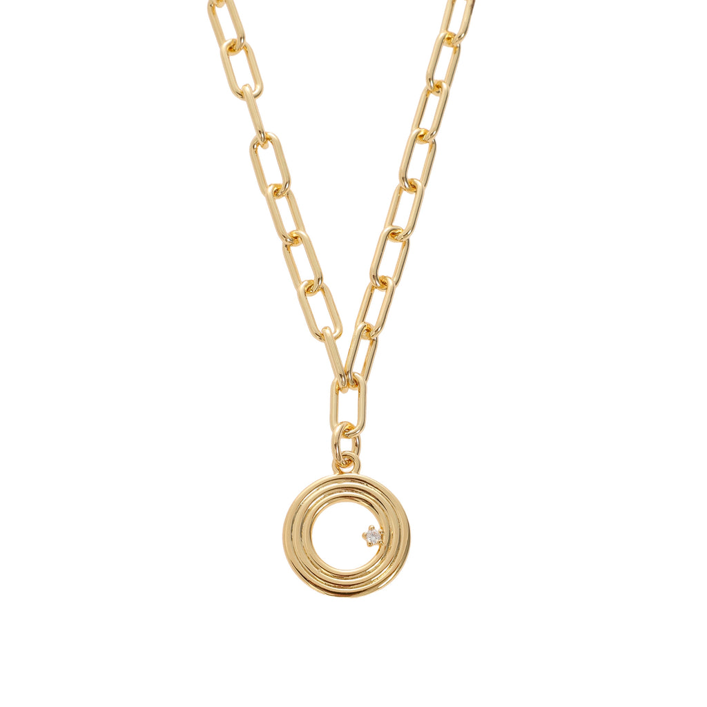 Deco Initial Necklace