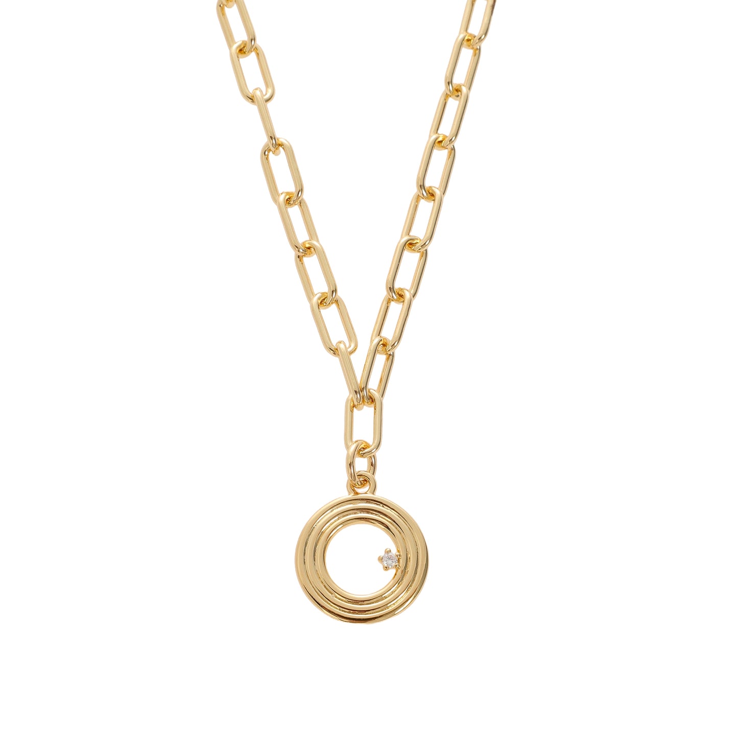 Deco Initial Necklace