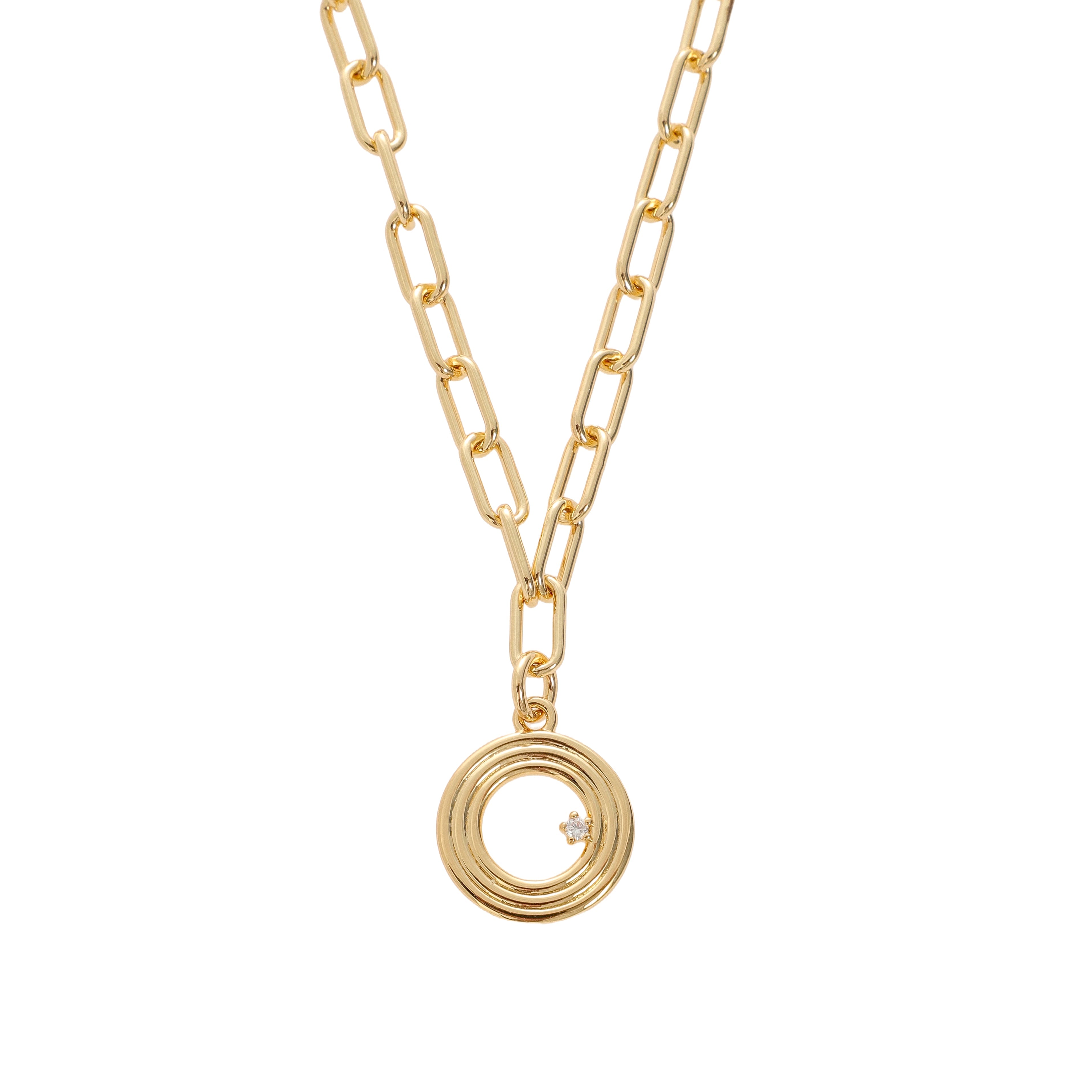 Deco Initial Necklace