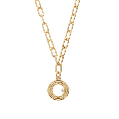 Deco Initial Necklace