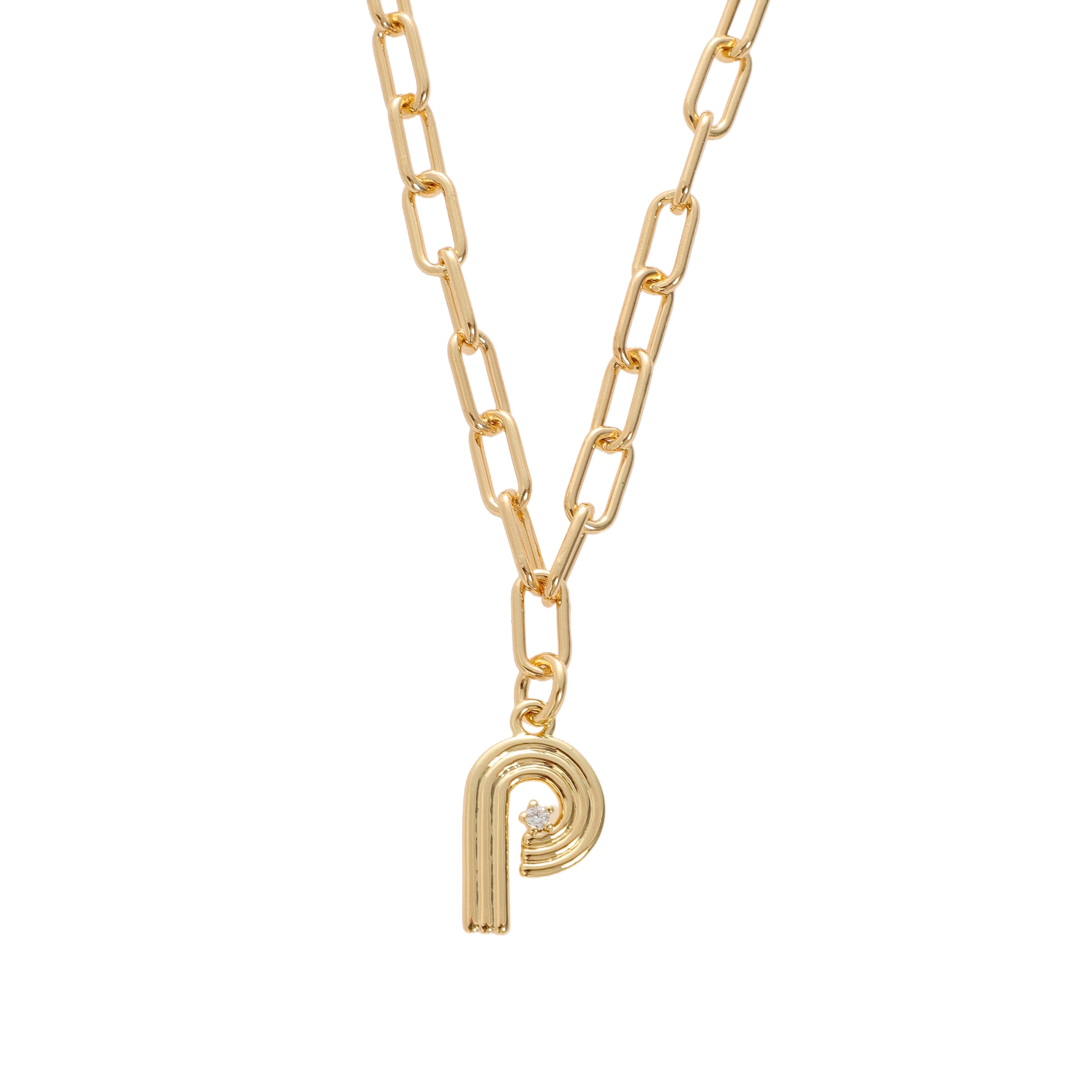 Deco Initial Necklace
