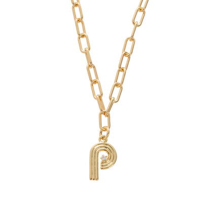 Deco Initial Necklace