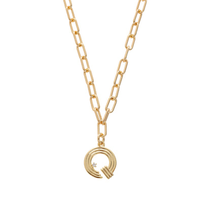 Deco Initial Necklace