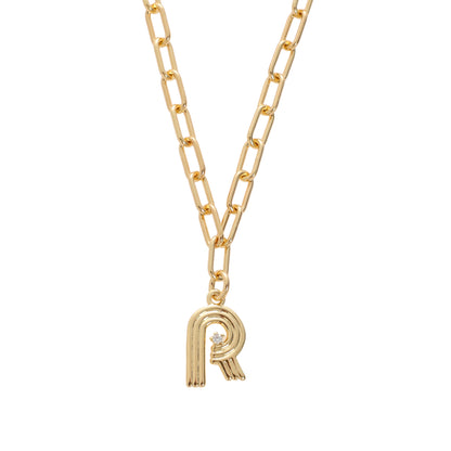 Deco Initial Necklace