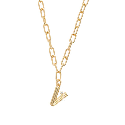 Deco Initial Necklace