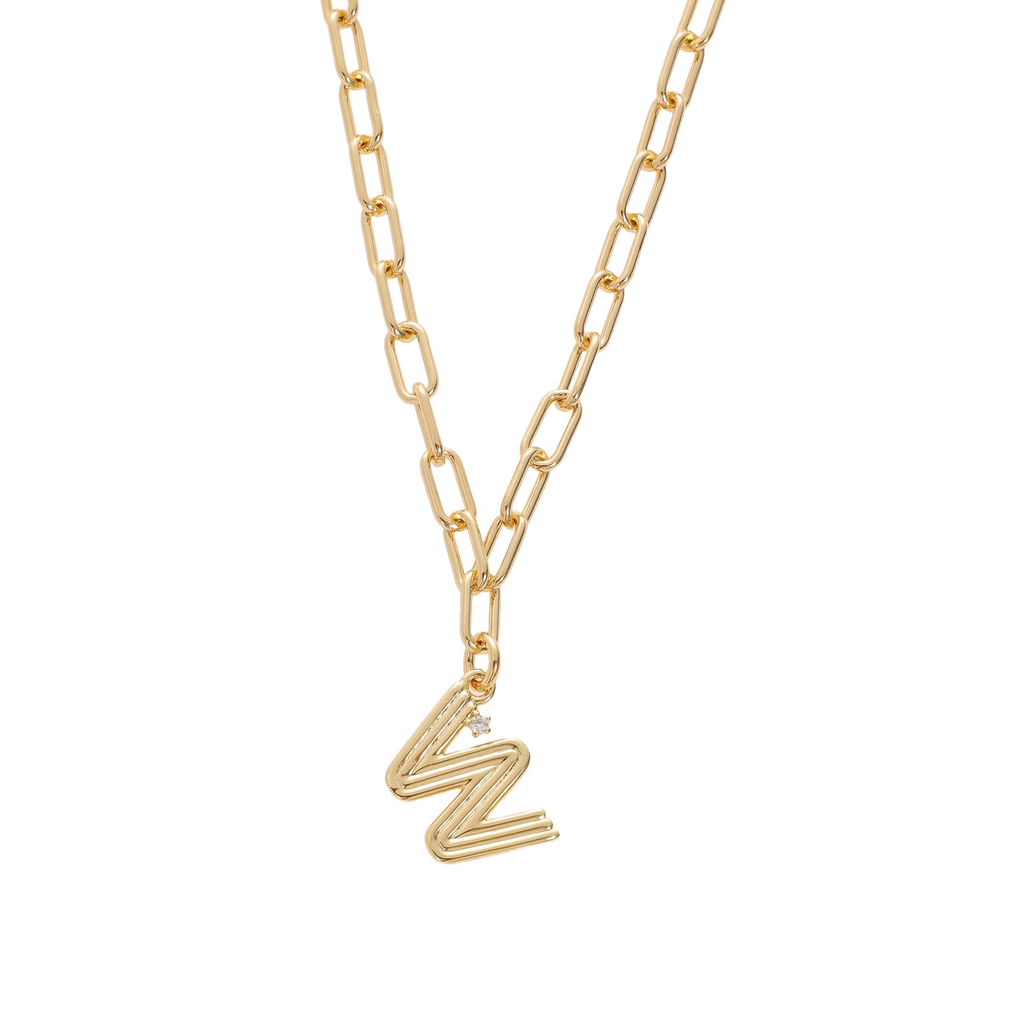 Deco Initial Necklace