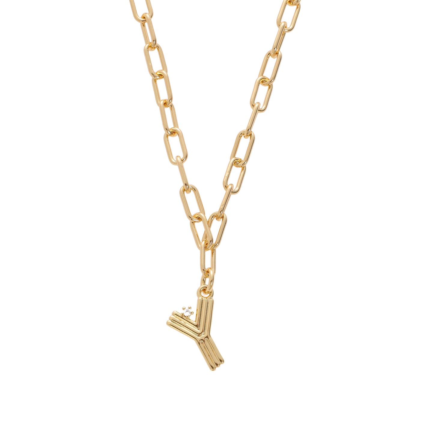 Deco Initial Necklace