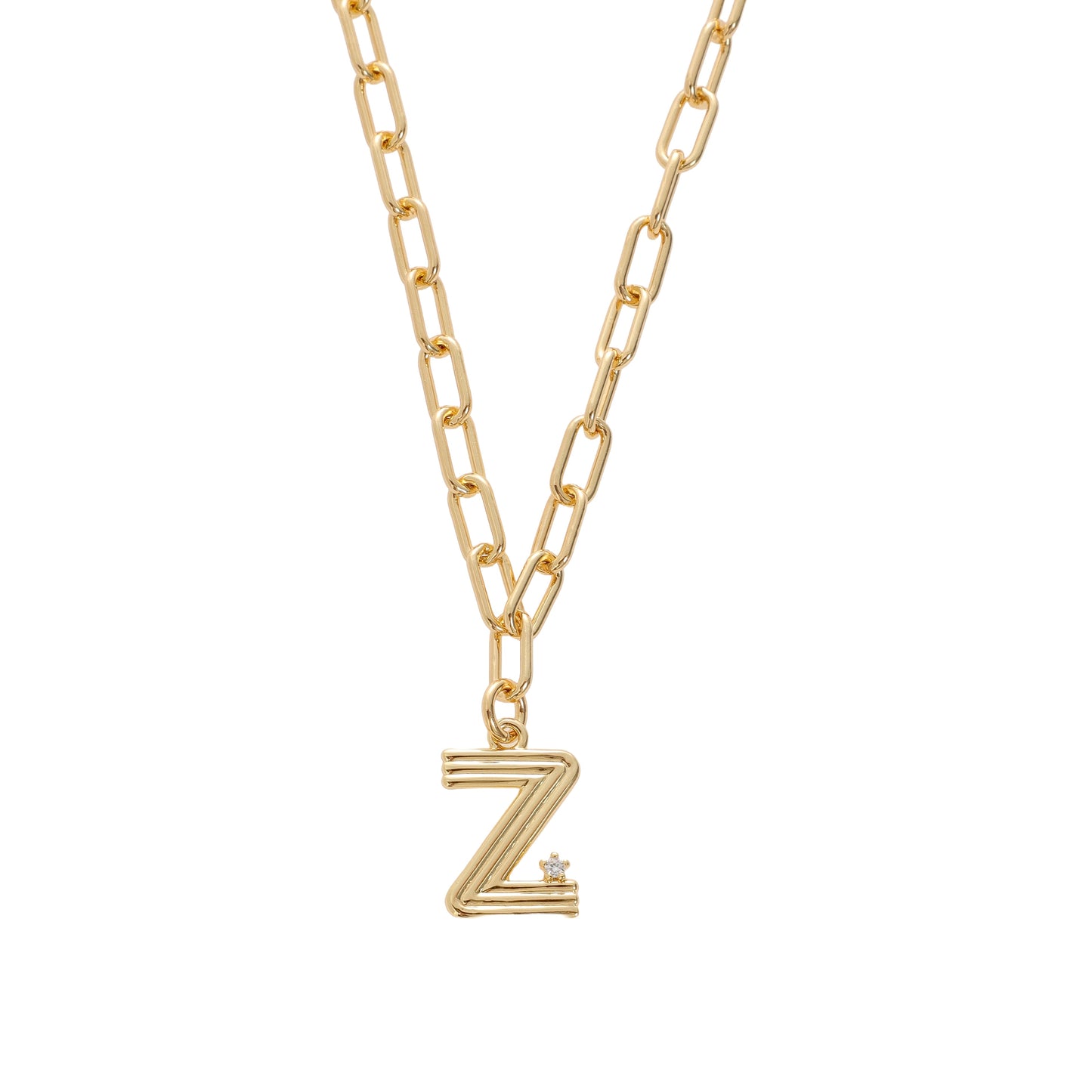 Deco Initial Necklace