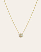 Diamond Star of David Necklace