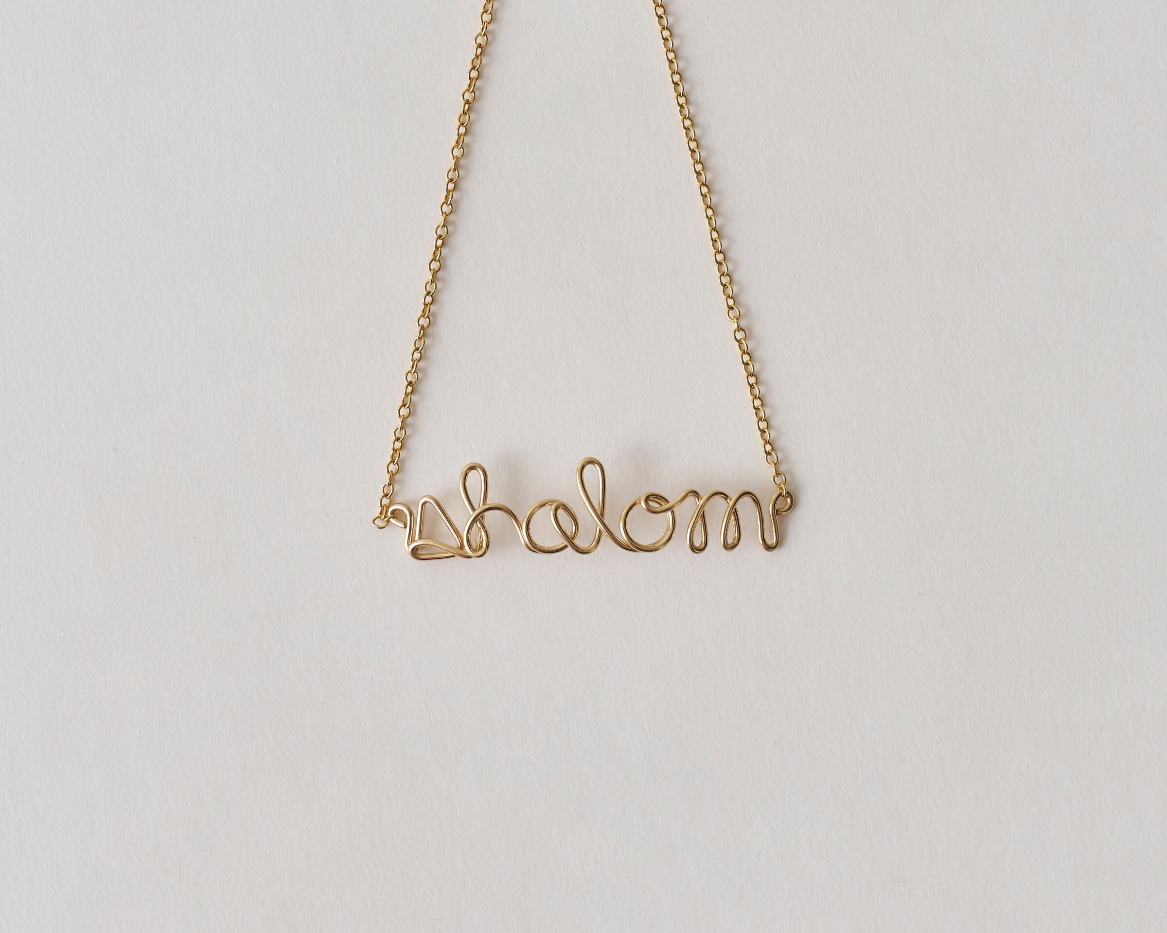 Shalom Necklace & Bracelet Set