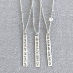 I’m That Jew™ Vertical Bar Necklace – Define Who You Are