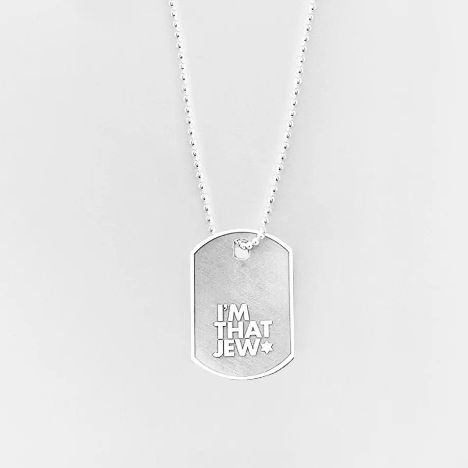 I’m That Jew™ Dog Tag Necklace