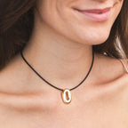 Large Balloon Initial Necklace